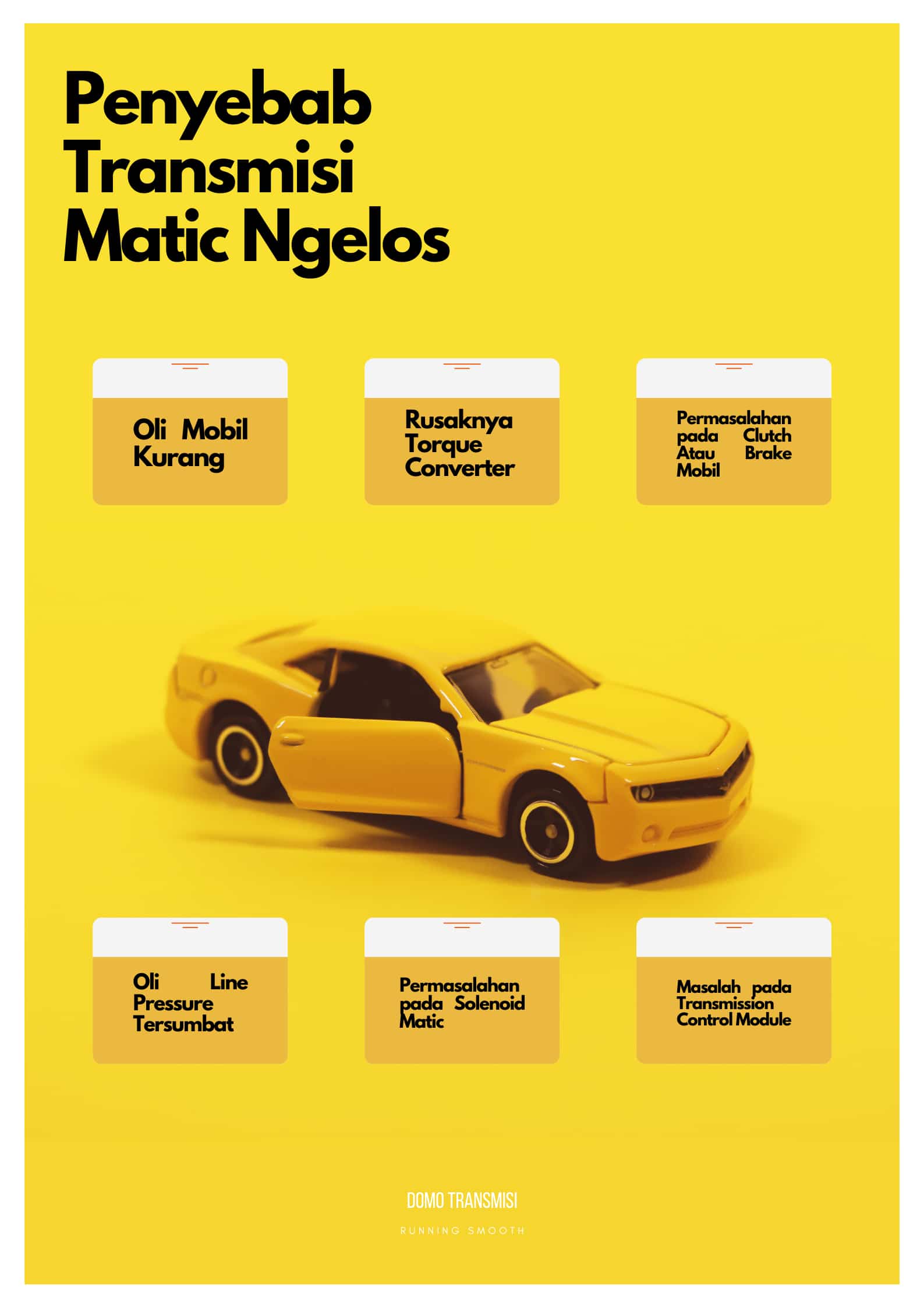 Transmisi Matic Ngelos, Tandanya Apa? 2 Penyebab Transmisi Matic Ngelos
