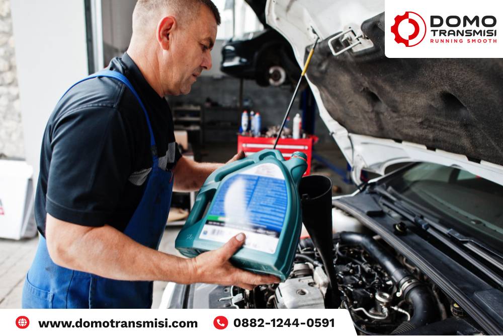 ciri oli transmisi mobil matic harus diganti