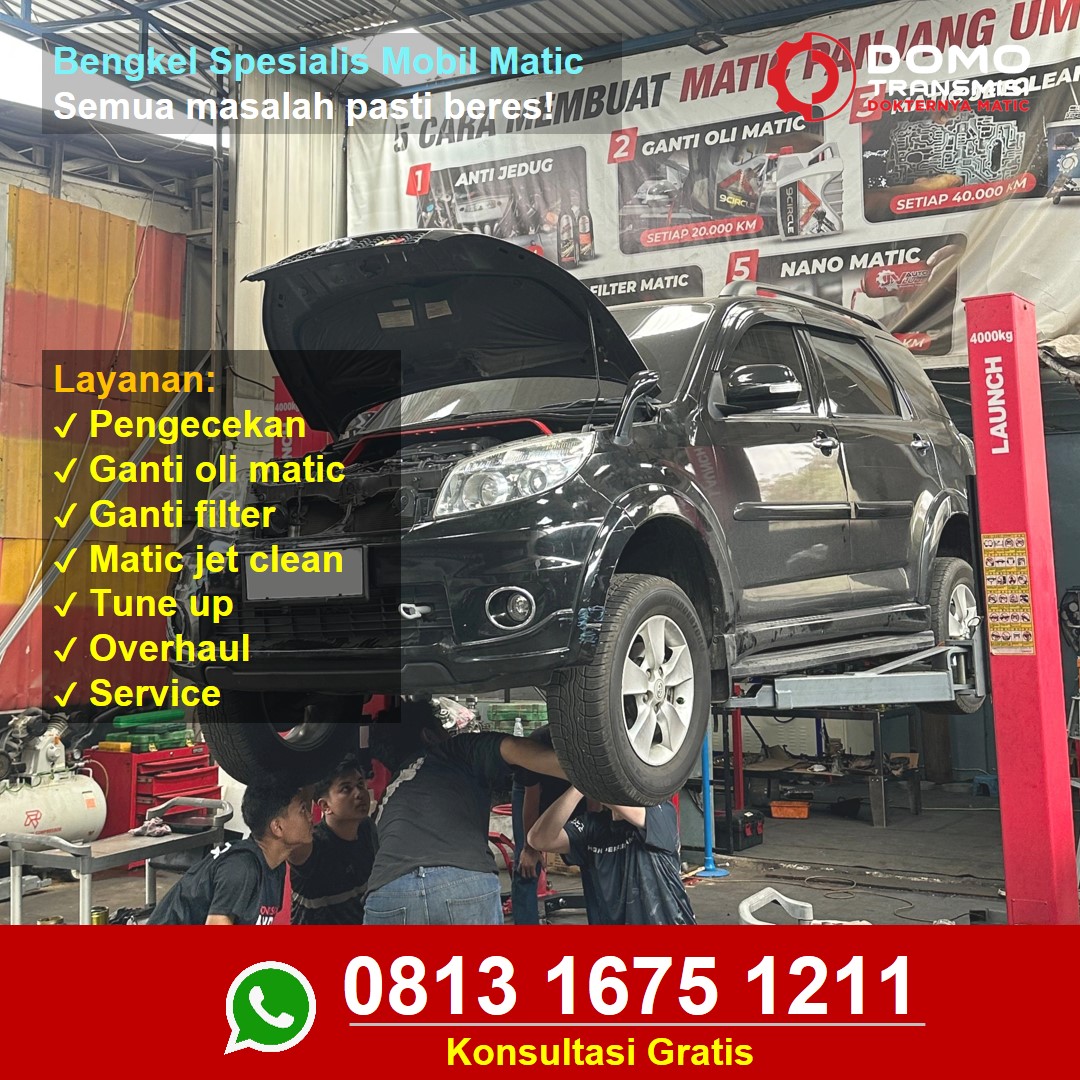 Rekomendasi Service Matic di Bengkel Mobil Pontianak Paling Dicari