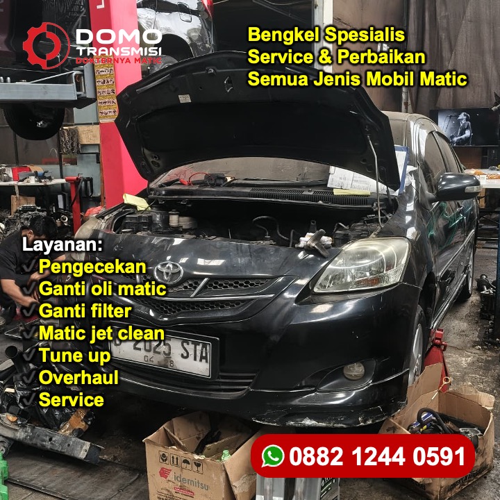 Hasil Maksimal Bengkel Spesialis Mobil Matic Jakarta Berpengalaman
