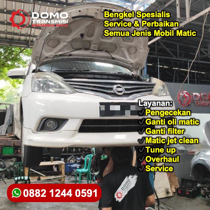 Mesin Lebih Prima Bengkel Mobil Nissan Matic Jakarta Terpercaya