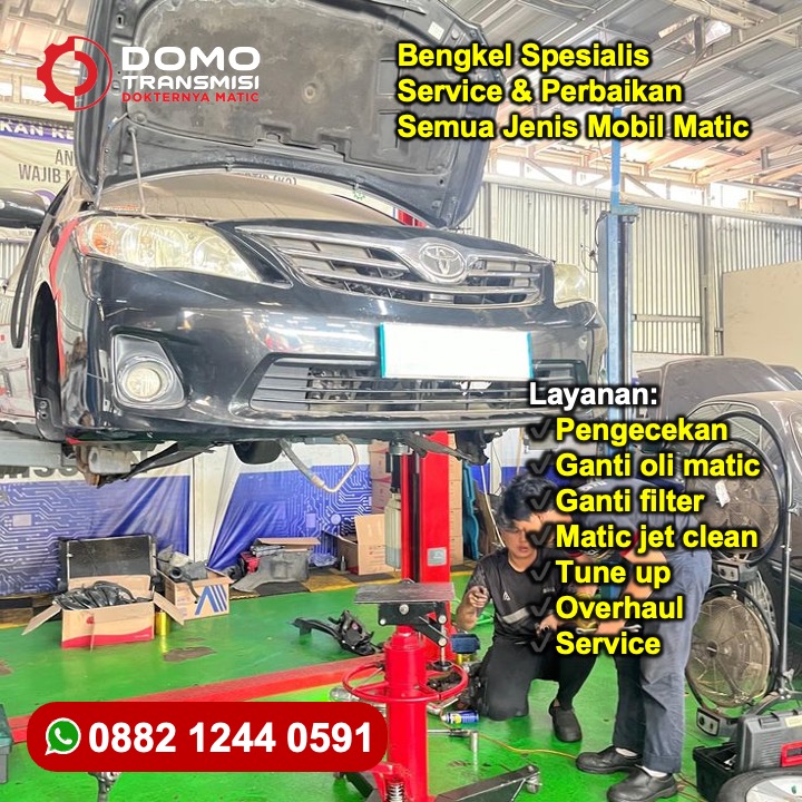 Hasil Service Transmisi Matic Nissan March Jakarta Maksimal