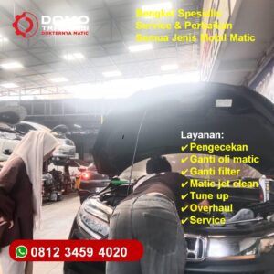 Bengkel Mobil Honda Mobilio Matic Jakarta Sangat Terjamin