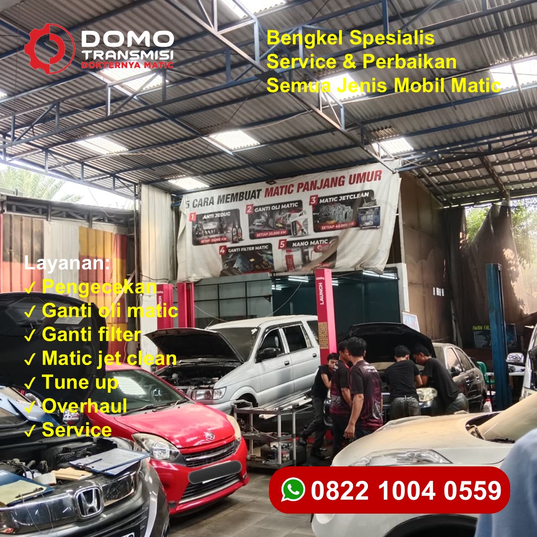 Solusi Jasa Overhaul Transmisi Matic Tangerang Andal