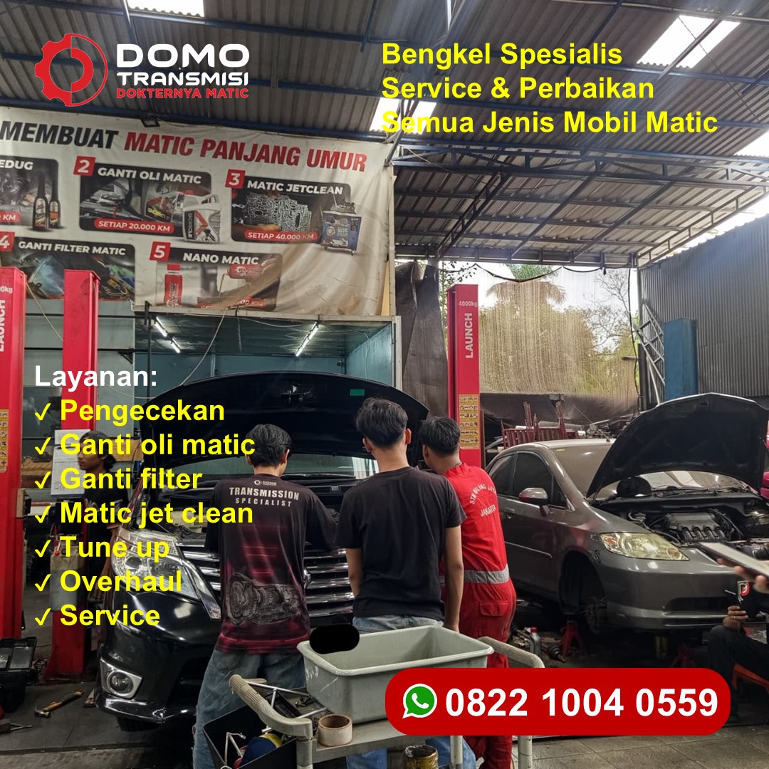 Solusi Bengkel Ganti Oli Mobil Honda Matic Tangerang Selatan
