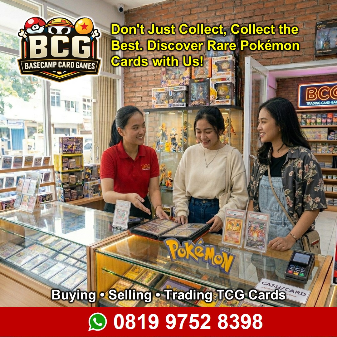 Ayo Lengkapi Deck di Tempat Jual Kartu Pokemon Asli Jakarta Murah & 100% Original!
