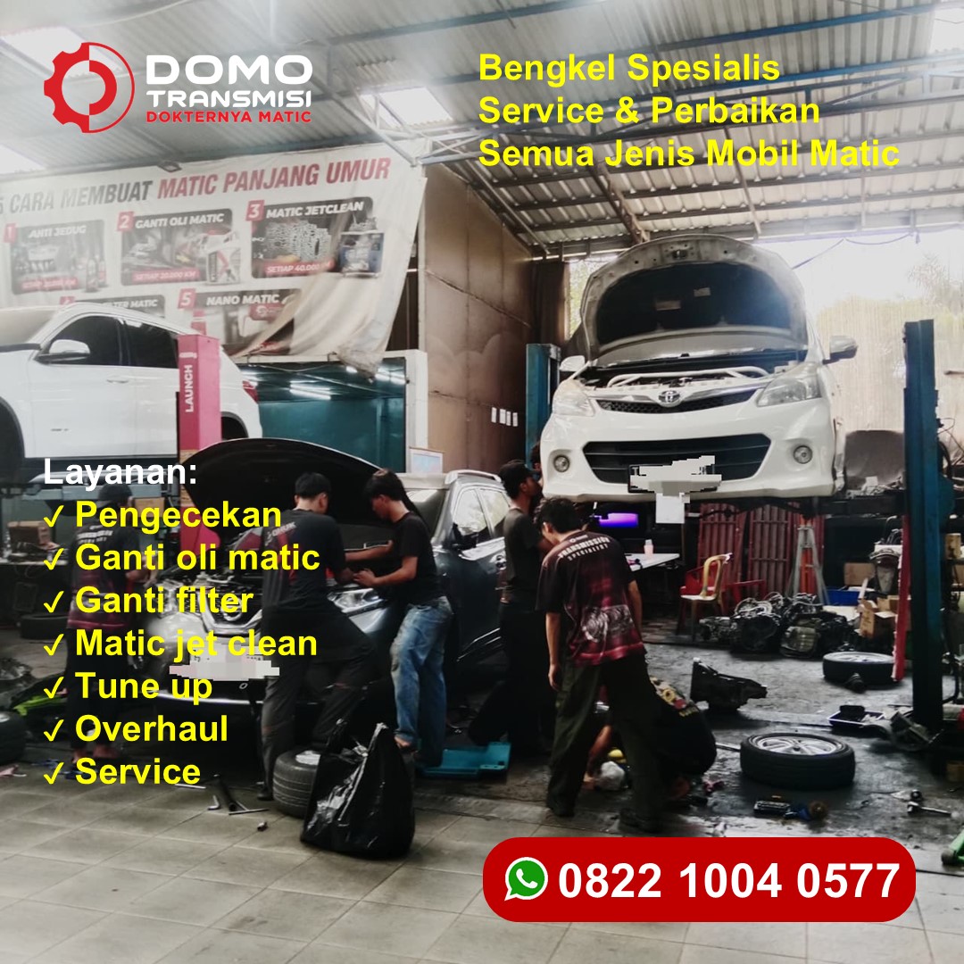 Pilihan Bengkel Mobil Matic Cimahi Terpercaya