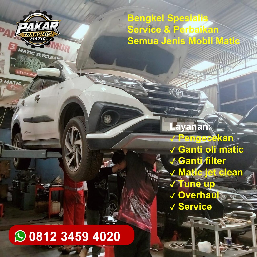 Bengkel Ahli Service Transmisi Matic Mazda Biante Jakarta Pusat Terpercaya