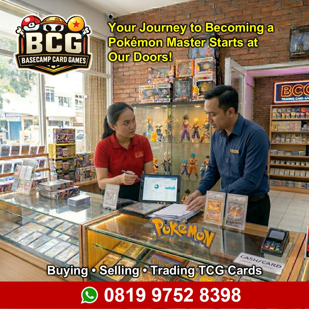 Disini Toko Kartu Pokemon Jakarta Pusat Punya Koleksi Deck Turnamen Keren