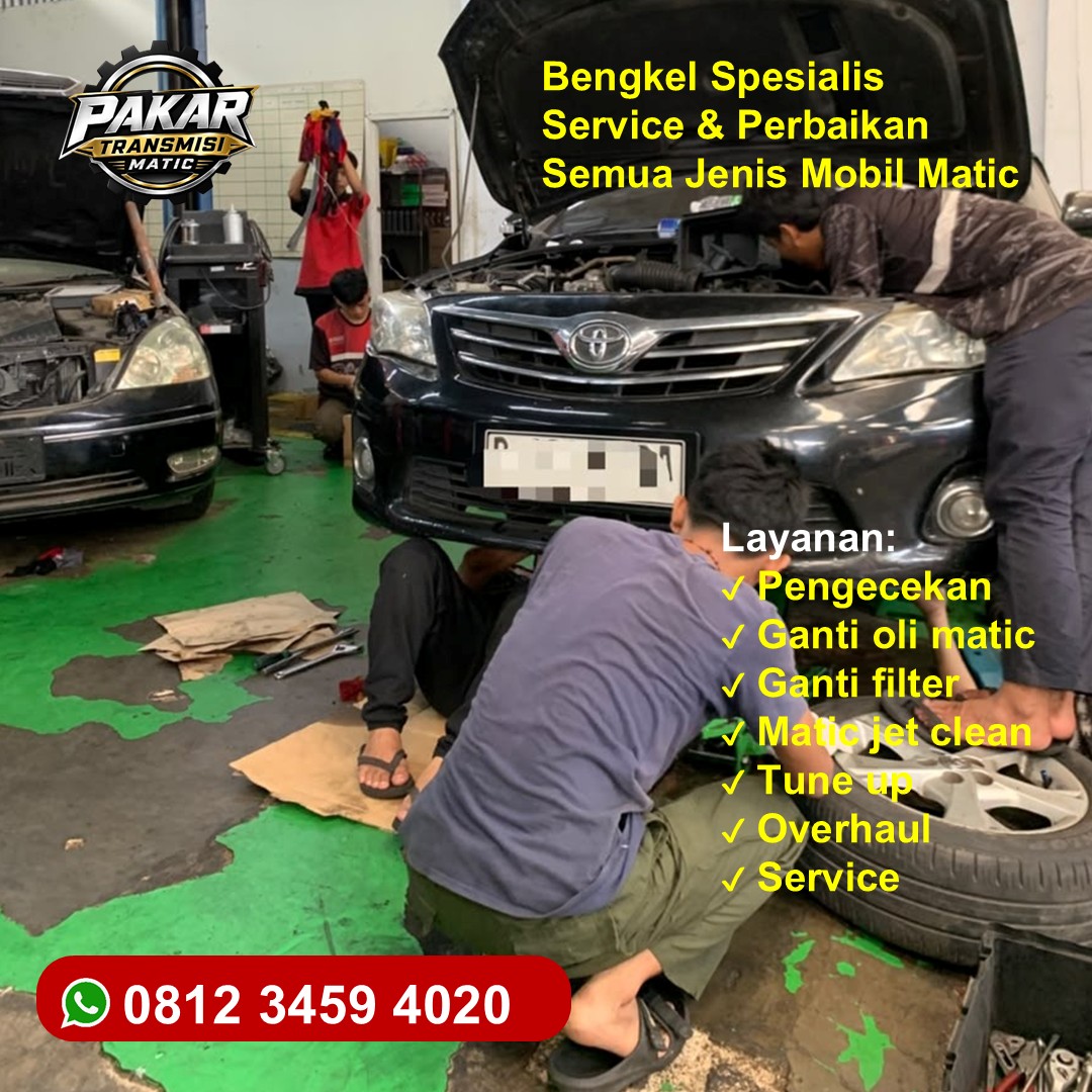 Perawatan Rutin service transmisi matic honda City jakarta pusat Awet